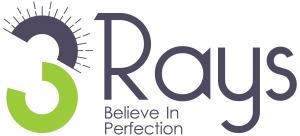 3 Rays Logo