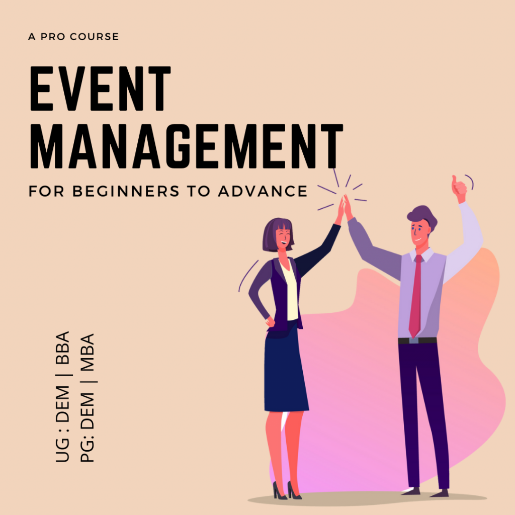 Event Management course banner Mob